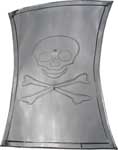 Pirate Skull Shield