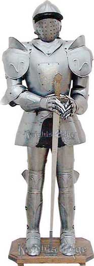Lion Crest Suit of Armor Display